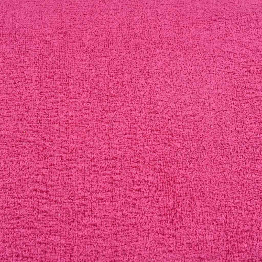 Dusjhåndklær 4 stk rosa 70x140 cm 360 g/m2 100 % bomull