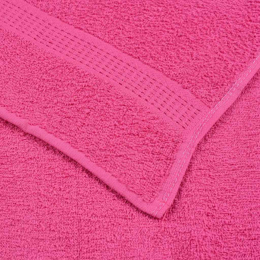 Badehåndklær FROGN 2 stk rosa 100x150 cm 360 gsm
