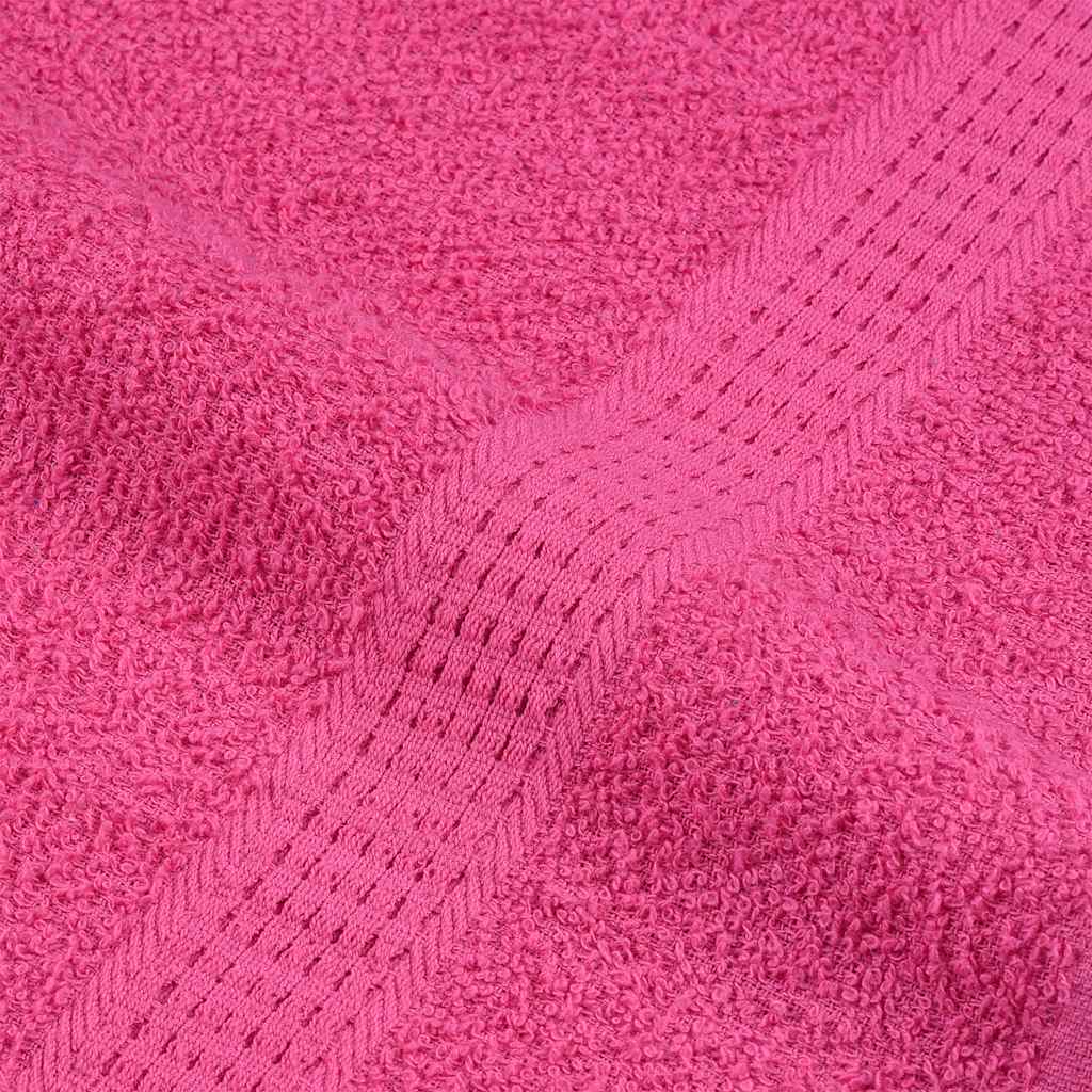 Badehåndklær 4 stk rosa 100x150 cm 360 g/m² 100 % bomull