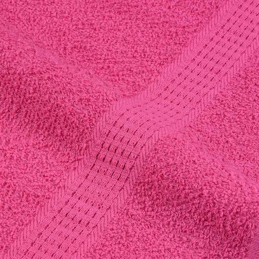 Badehåndklær FROGN 10 stk rosa 100x150 cm 360 gsm