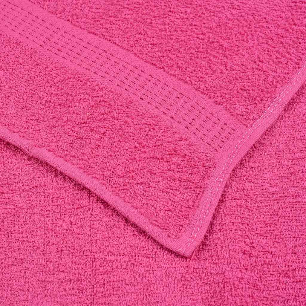Håndklær FROGN 2 stk rosa 100x200 cm 360 gsm
