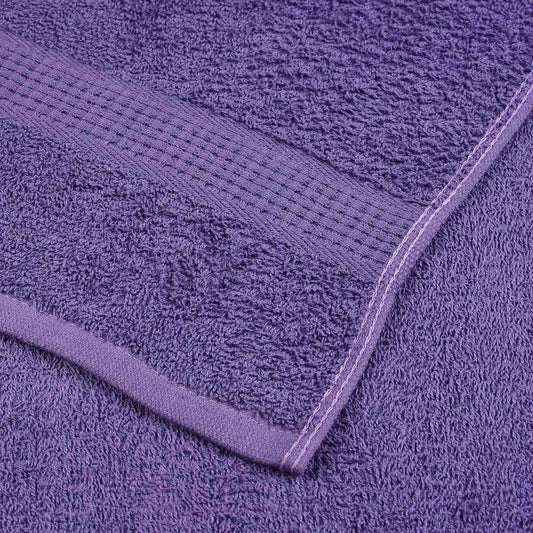 8-delers håndklesett FROGN lilla 360 gsm