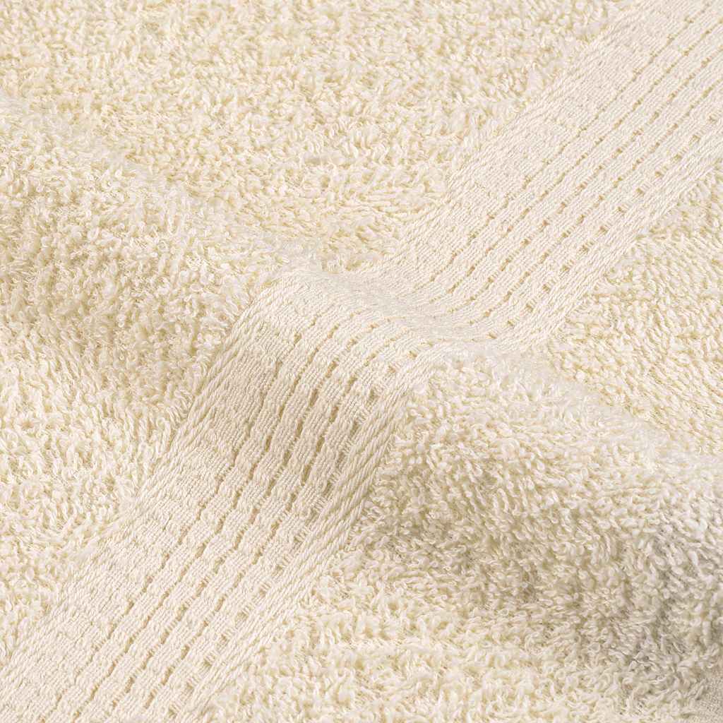 8-delers håndklesett FROGN kremhvit 360 gsm