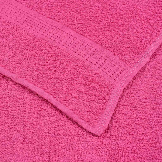 8-delers håndklesett FROGN rosa 360 gsm