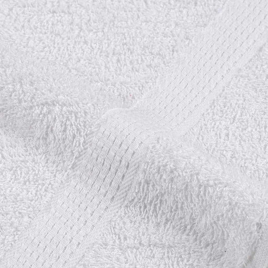 6-delers håndklesett FROGN hvit 360 gsm