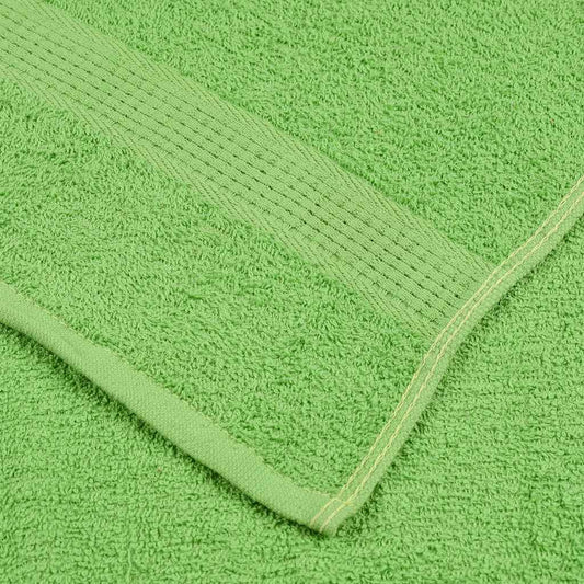 6-delers håndklesett FROGN eplegrønn 360 gsm