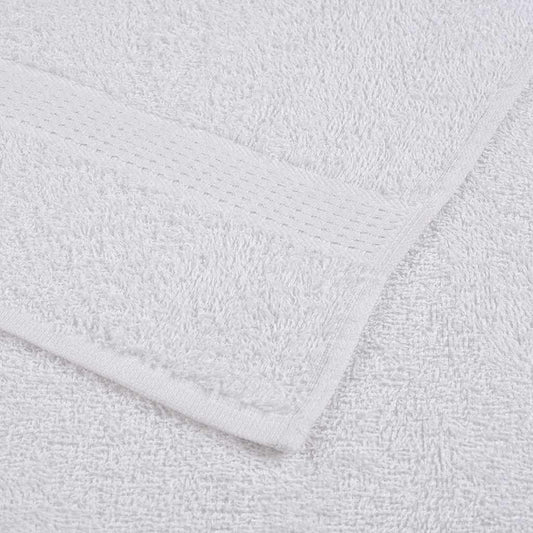 12-delers håndklesett FROGN hvit 360 gsm