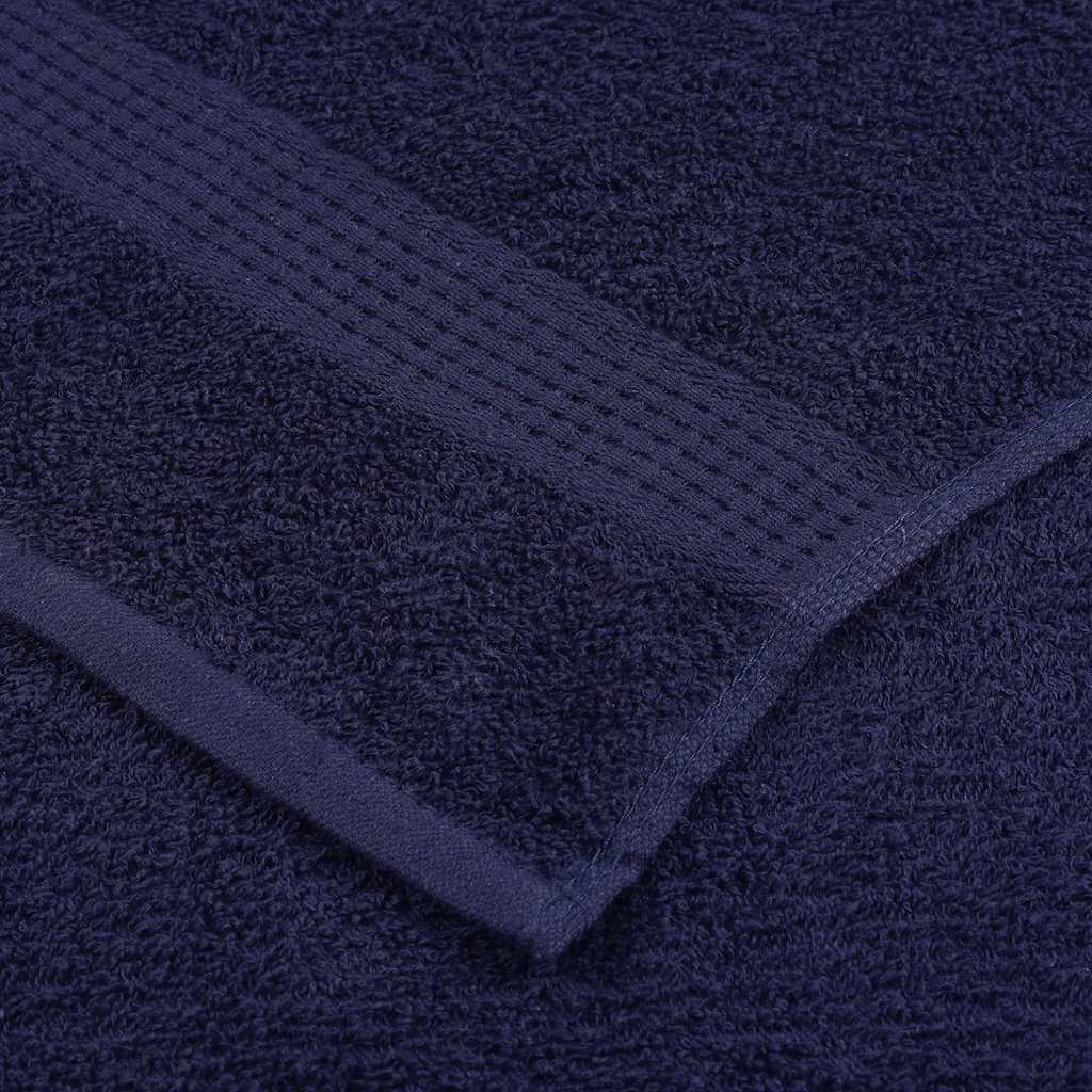 12-delers håndklesett FROGN marineblå 360 gsm