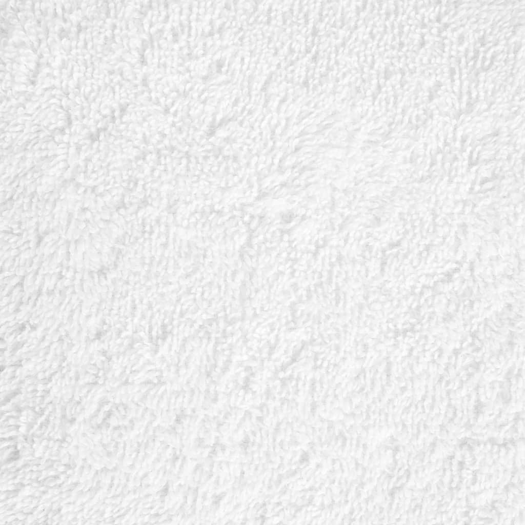 Premium vaskekluter SOLUND 50 stk hvit 15x21cm 600gsm