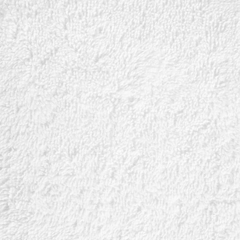 Premium vaskehåndklær SOLUND 2 stk hvite 30x30 cm 600 g/m²