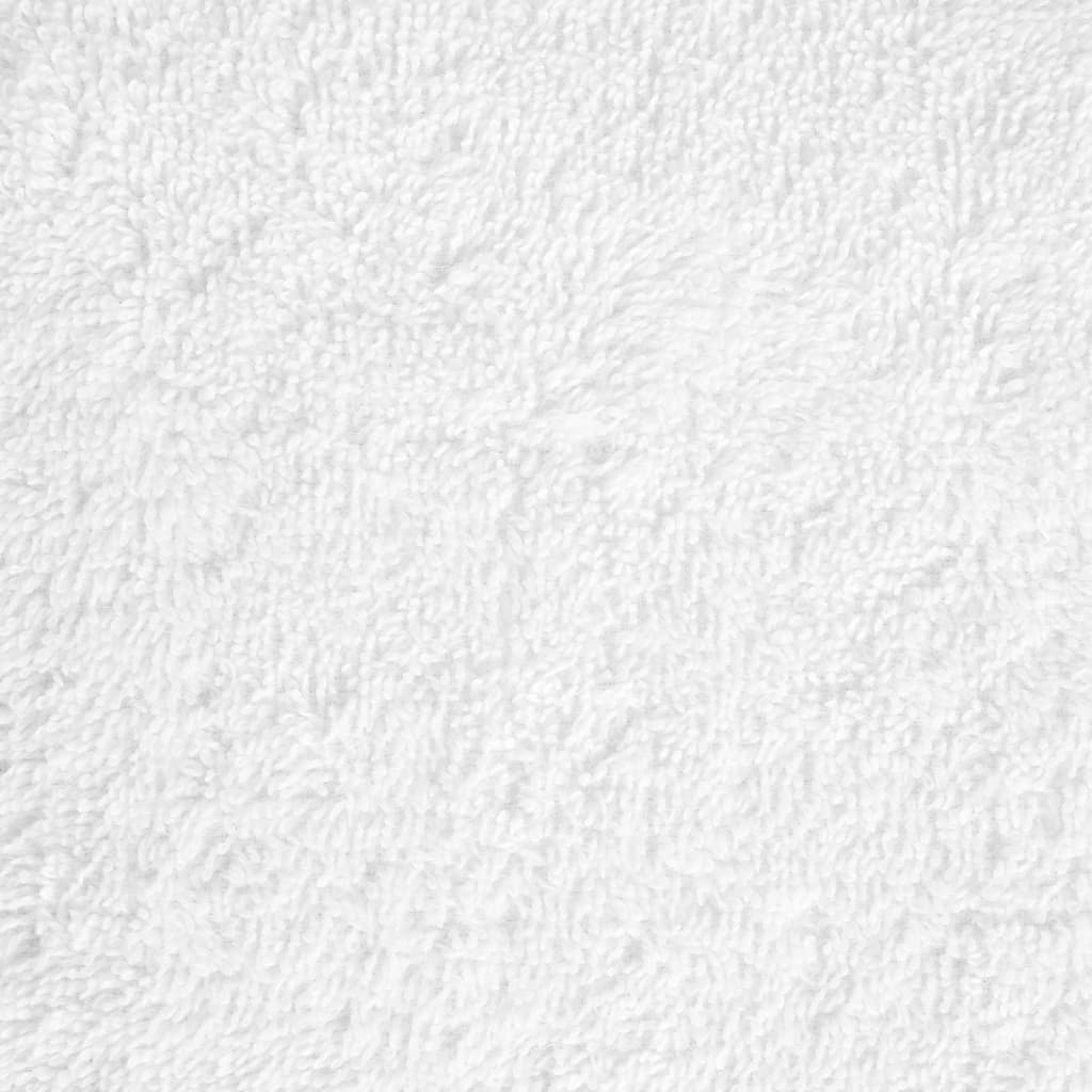Premium vaskehåndklær SOLUND 4 stk hvite 30x30 cm 600 gsm