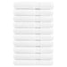 Premium håndklær SOLUND 10 stk hvit 100x200 cm 600gsm