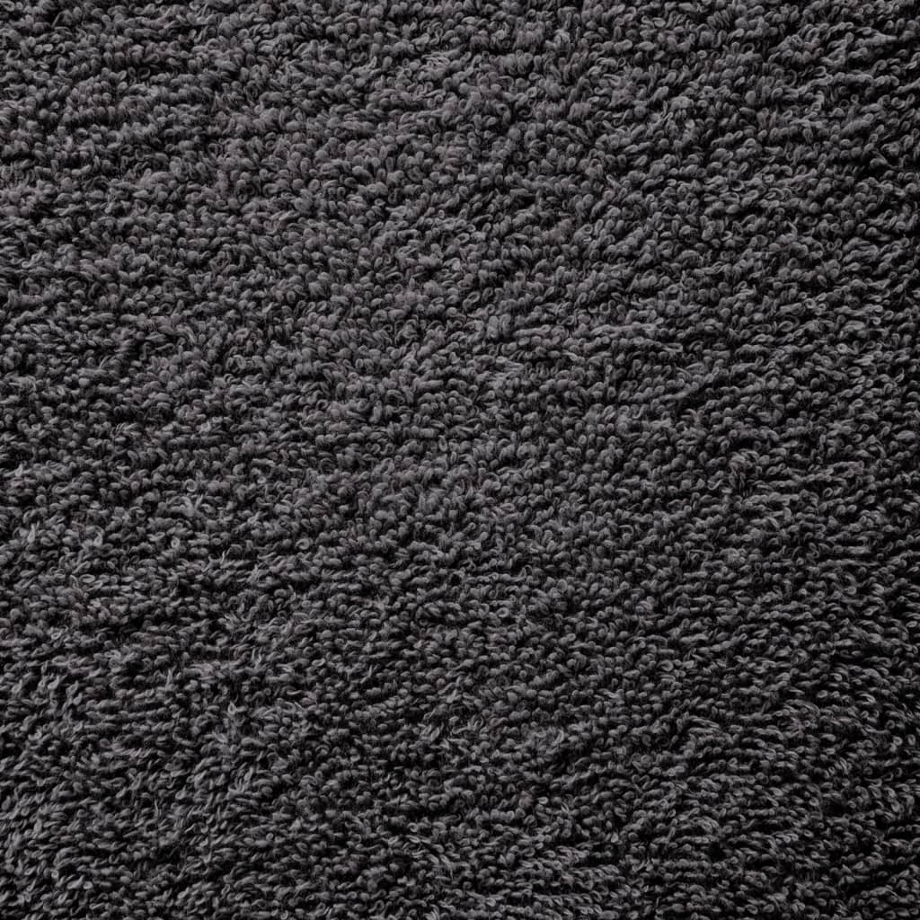 Premium vaskekluter SOLUND 50 stk antrasitt 15x21cm 600gsm
