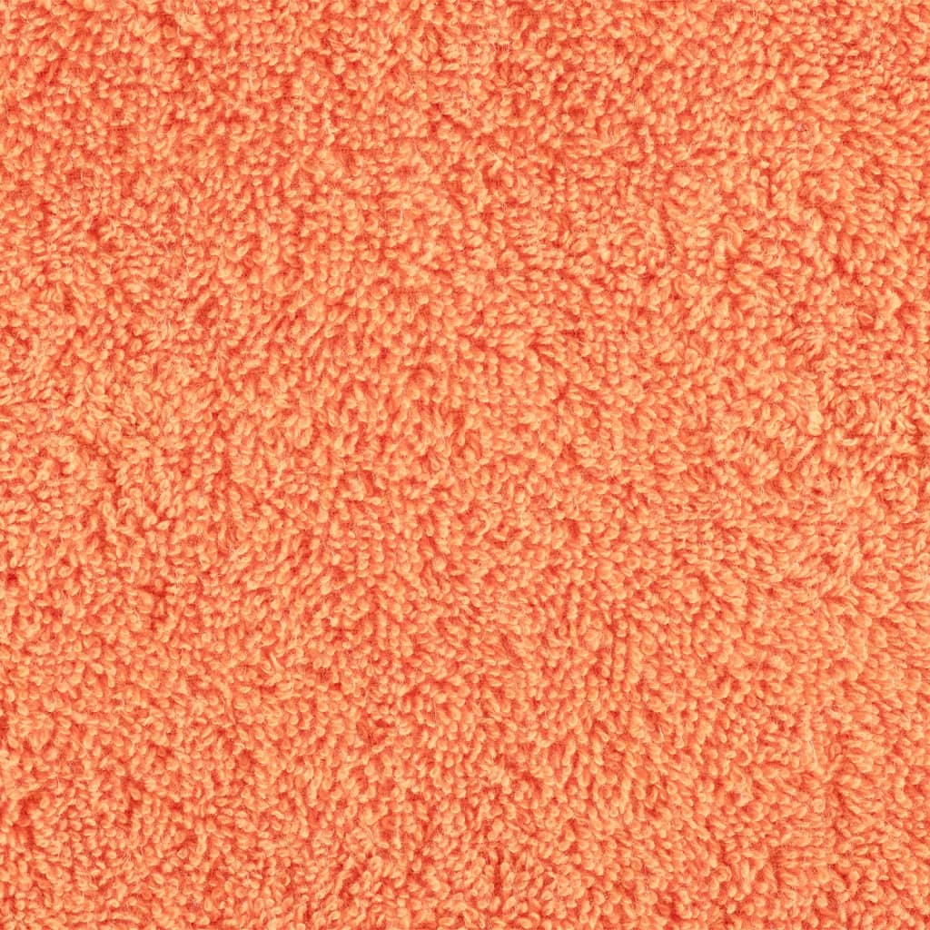 Premium håndklær SOLUND 2 stk oransje 100x200 cm 600 g/m2