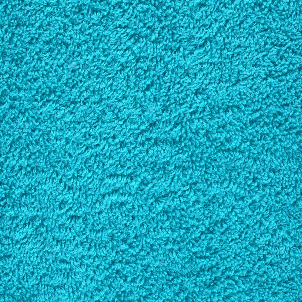 Premium vaskehåndklær SOLUND 4 stk turkis 30x30 cm 600 gsm
