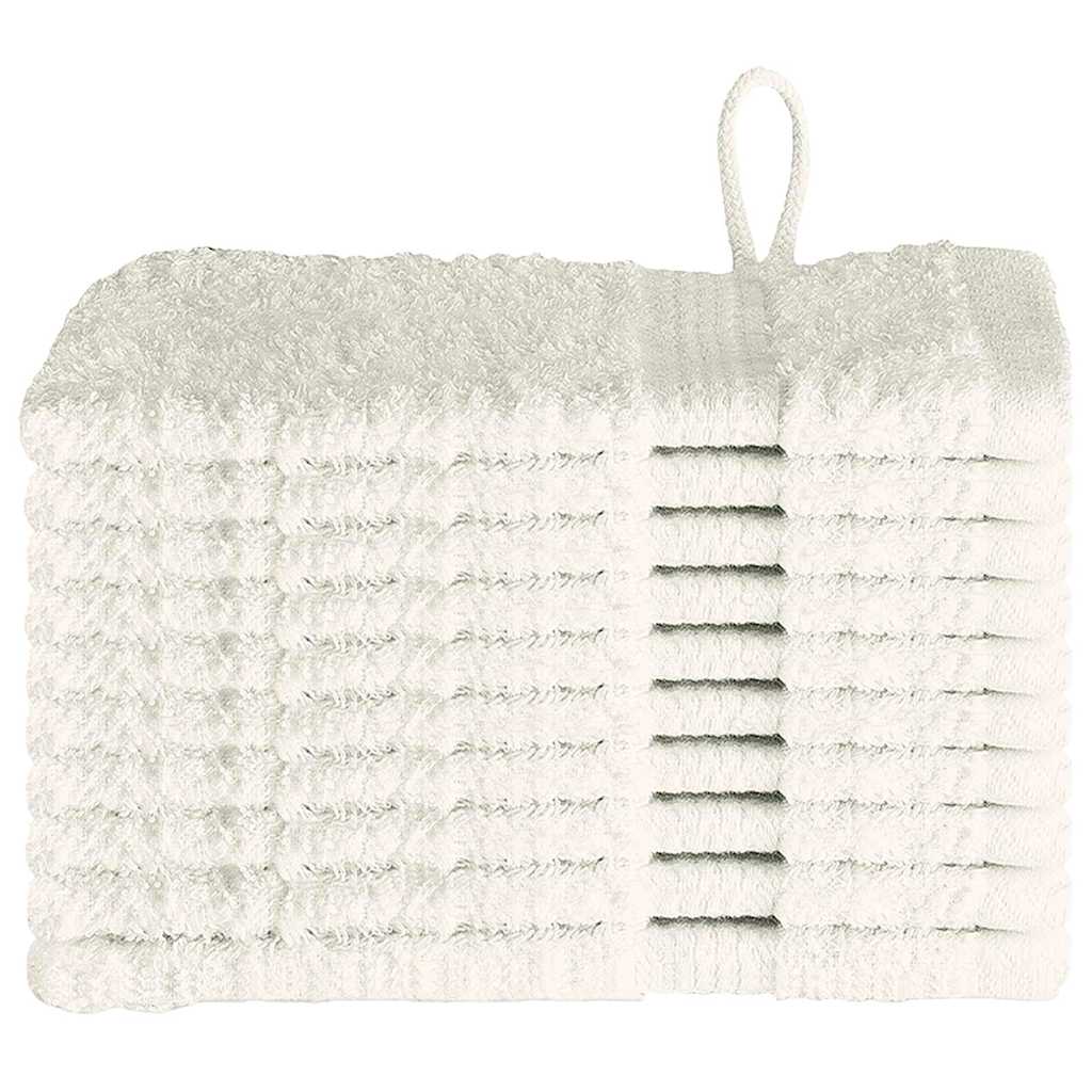 Gjesthåndkle SOLUND 10 stk. Krem 15 x 21 cm 550 gsm