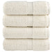 Premium vaskehåndklær SOLUND 4 stk kremfargede 30x30 cm 600 gsm