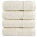 Premium gjestehåndklærb SOLUND 4 stk krem 30x50cm 600 g/m2