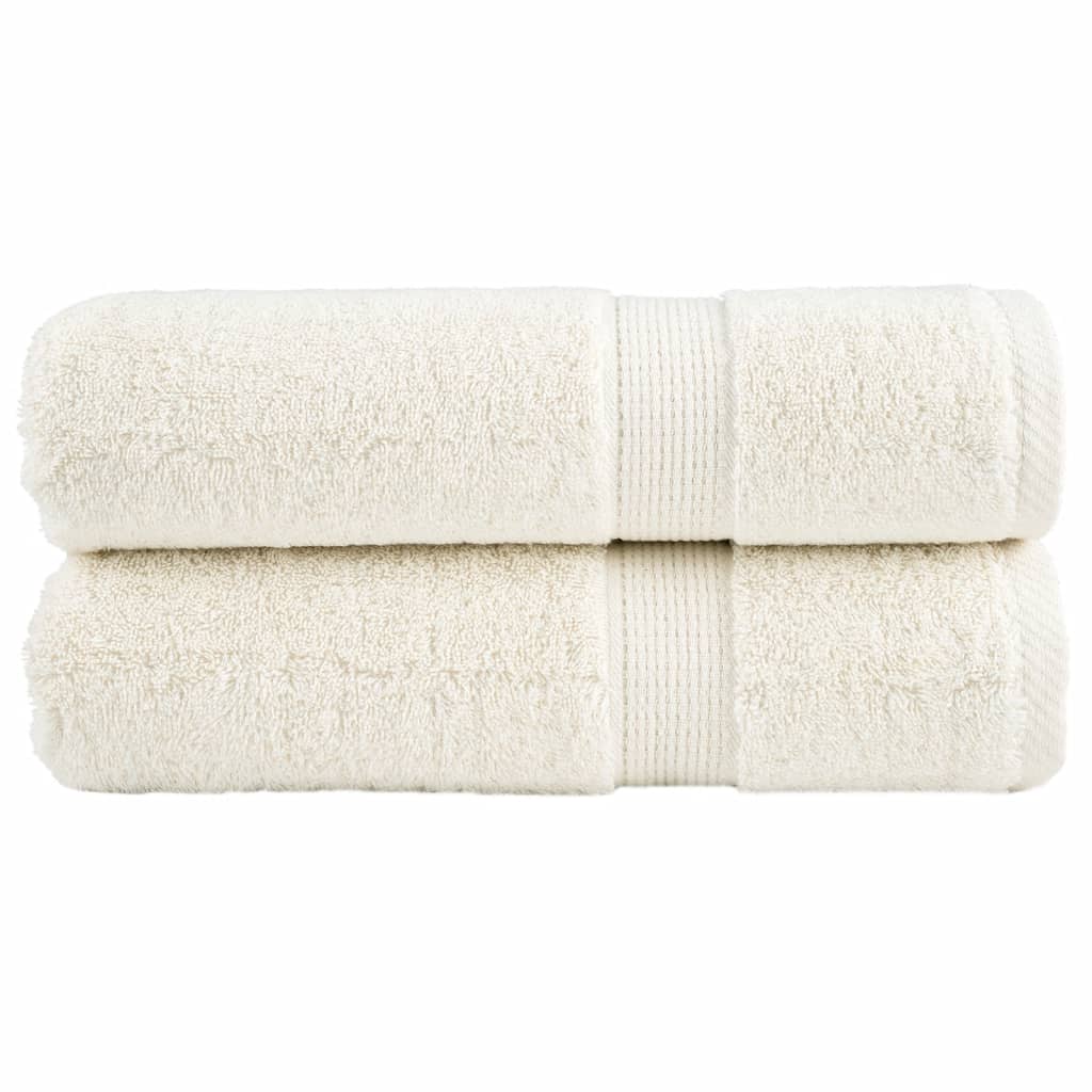 Premium badehåndklær SOLUND 2 stk 100x150 cm 600 g/m2