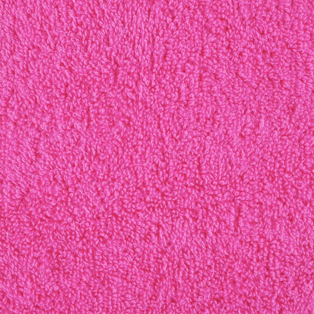 Premium vaskehåndklær SOLUND 10 stk rosa 30x30 cm 600 gsm