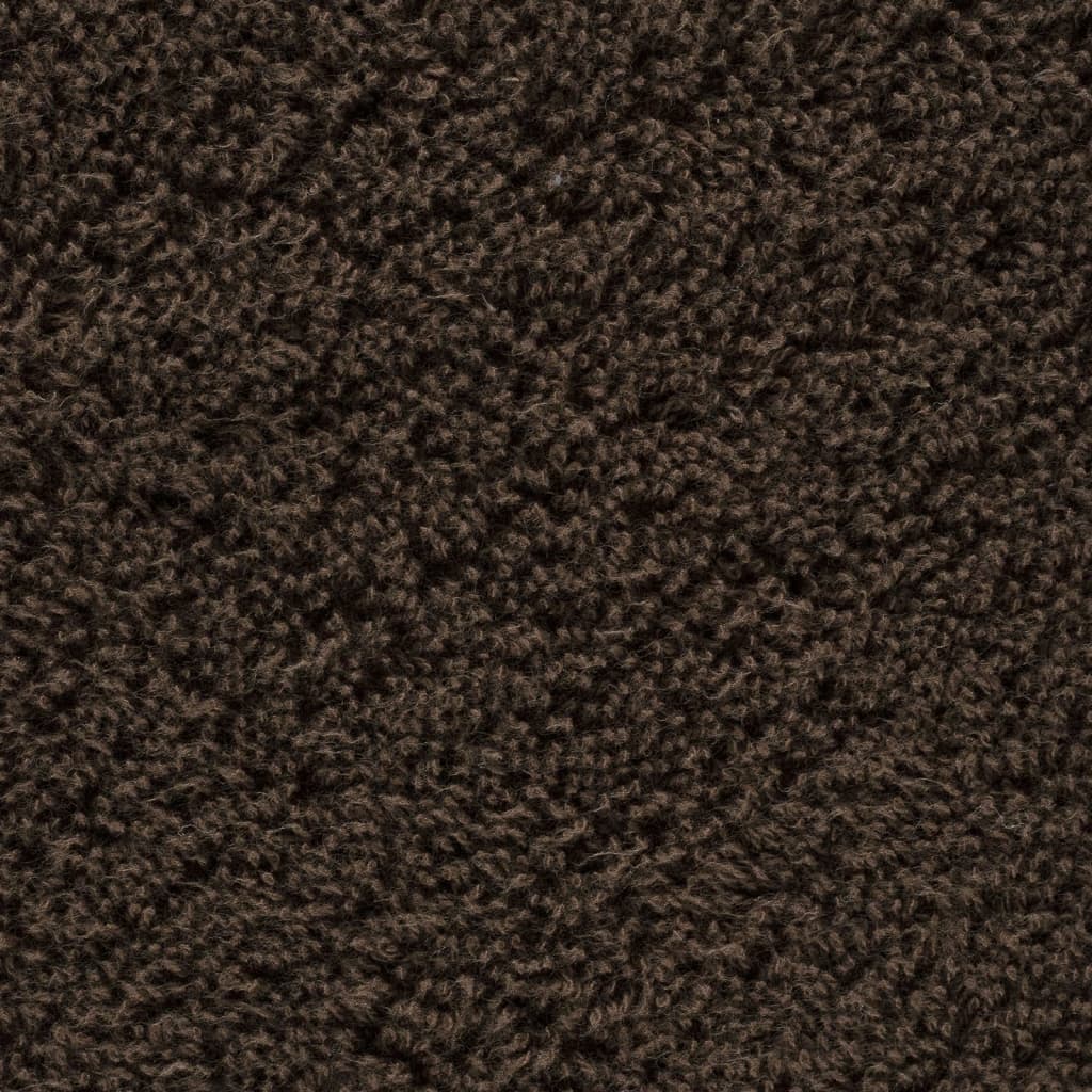 Premium håndklesett 6 deler SOLUND brun 600 g/m2