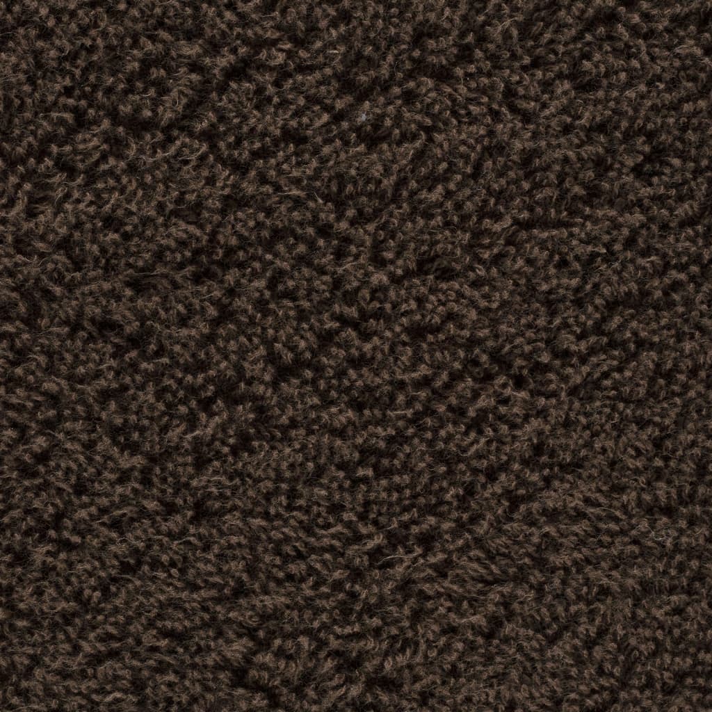 Premium håndklesett 12 deler SOLUND brun 600 g/m2