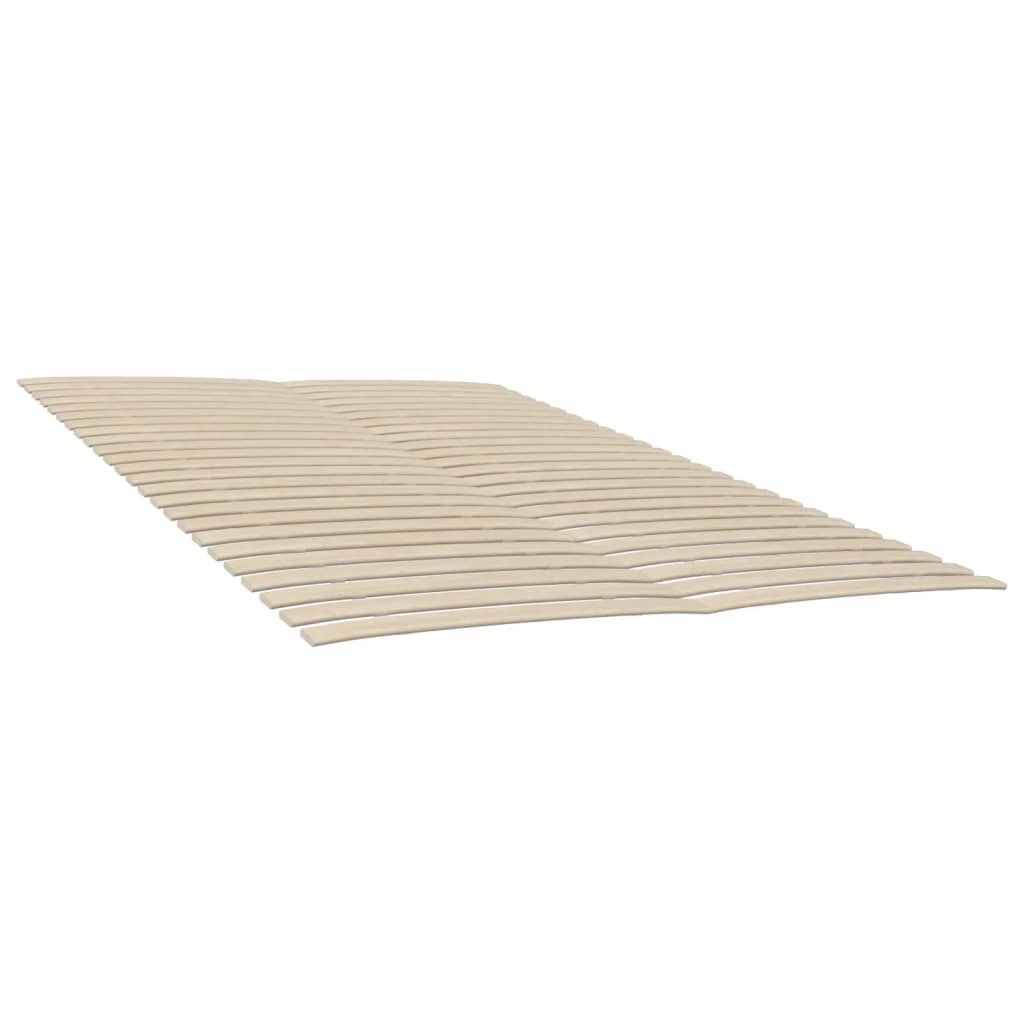 Sengebunnsutskiftning med 48 lameller 2 stk 70x200 cm