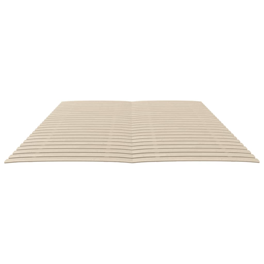 Sengebunnsutskiftning med 48 lameller 2 stk 70x200 cm