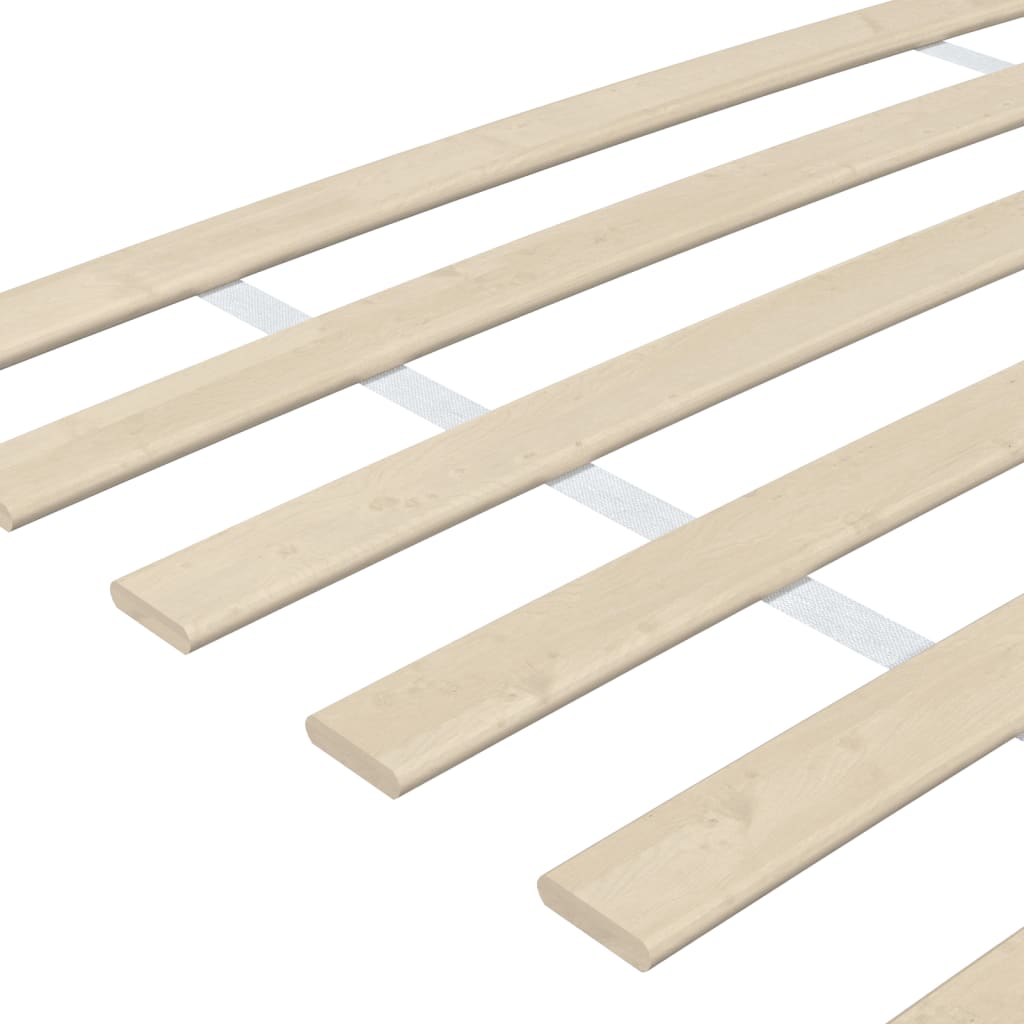 Sengebunnsutskiftning med 48 lameller 2 stk 100x200 cm