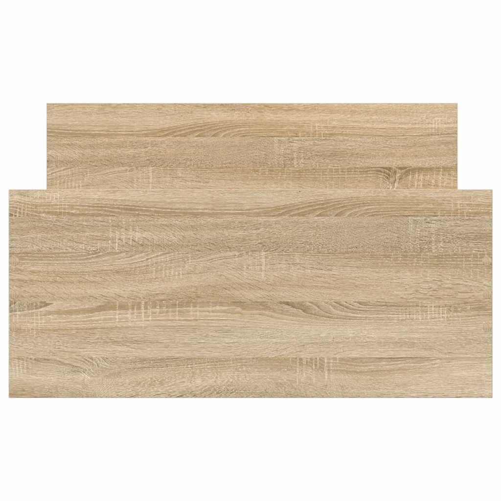Sengeramme uten madrass sonoma eik 90x190 cm konstruert tre