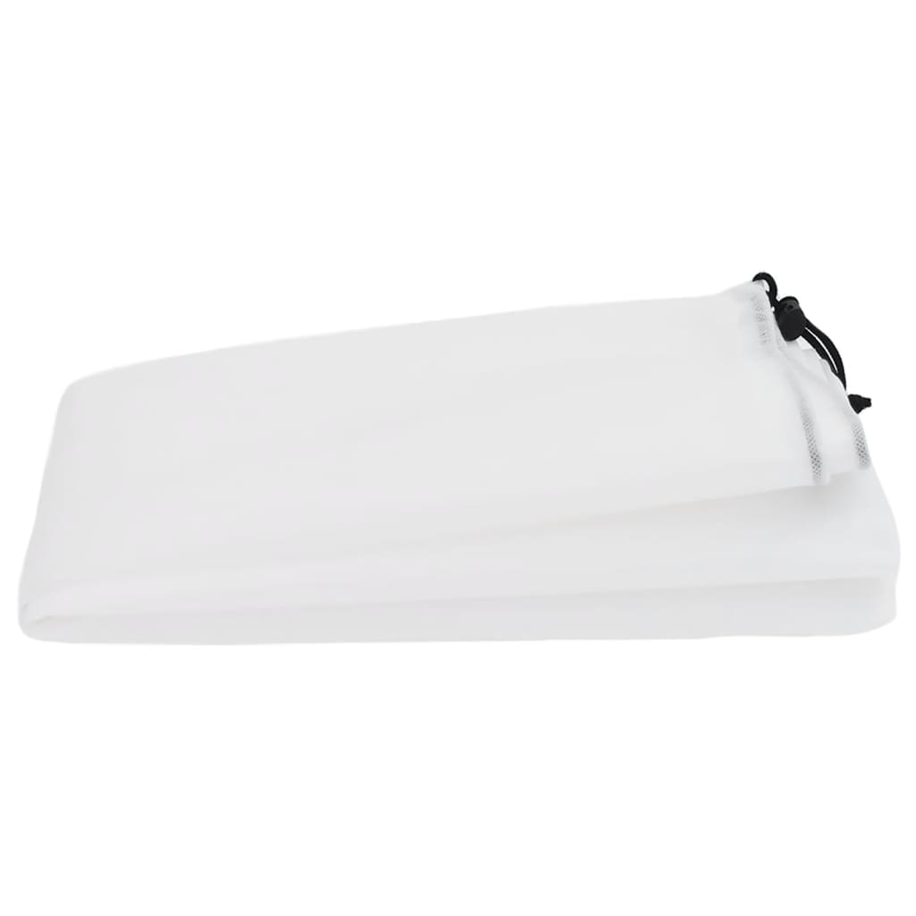 Plantefleecetrekk med snor 4 stk 70 g/m² 0,8x1 m