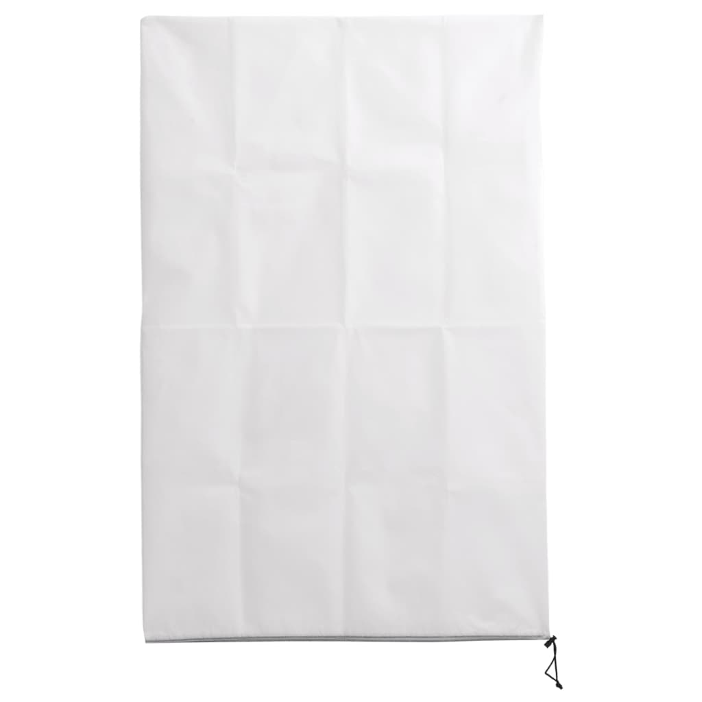 Plantefleecetrekk med glidelås 2 stk 70 g/m² 1x1,55 m