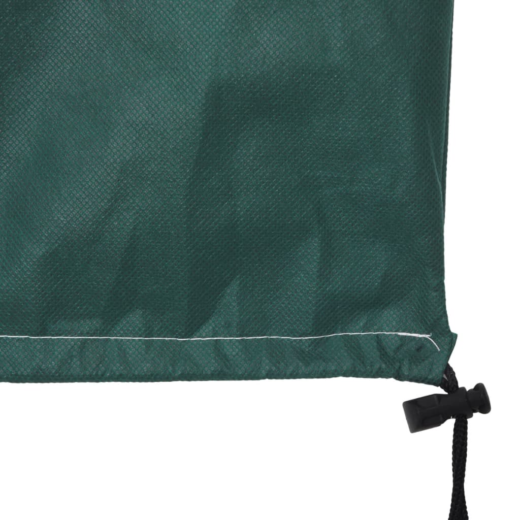 Plantefleecetrekk med snor 4 stk 70 g/m² 0,8x0,8 m