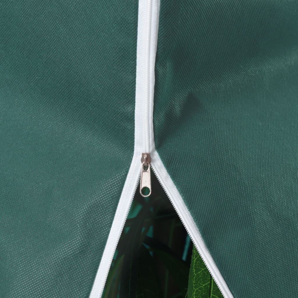 Plantefleecetrekk med glidelås 2 stk 70 g/m² 1x1,55 m