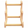 vinstativ for 6 flasker 35x18x25,5 cm bambus
