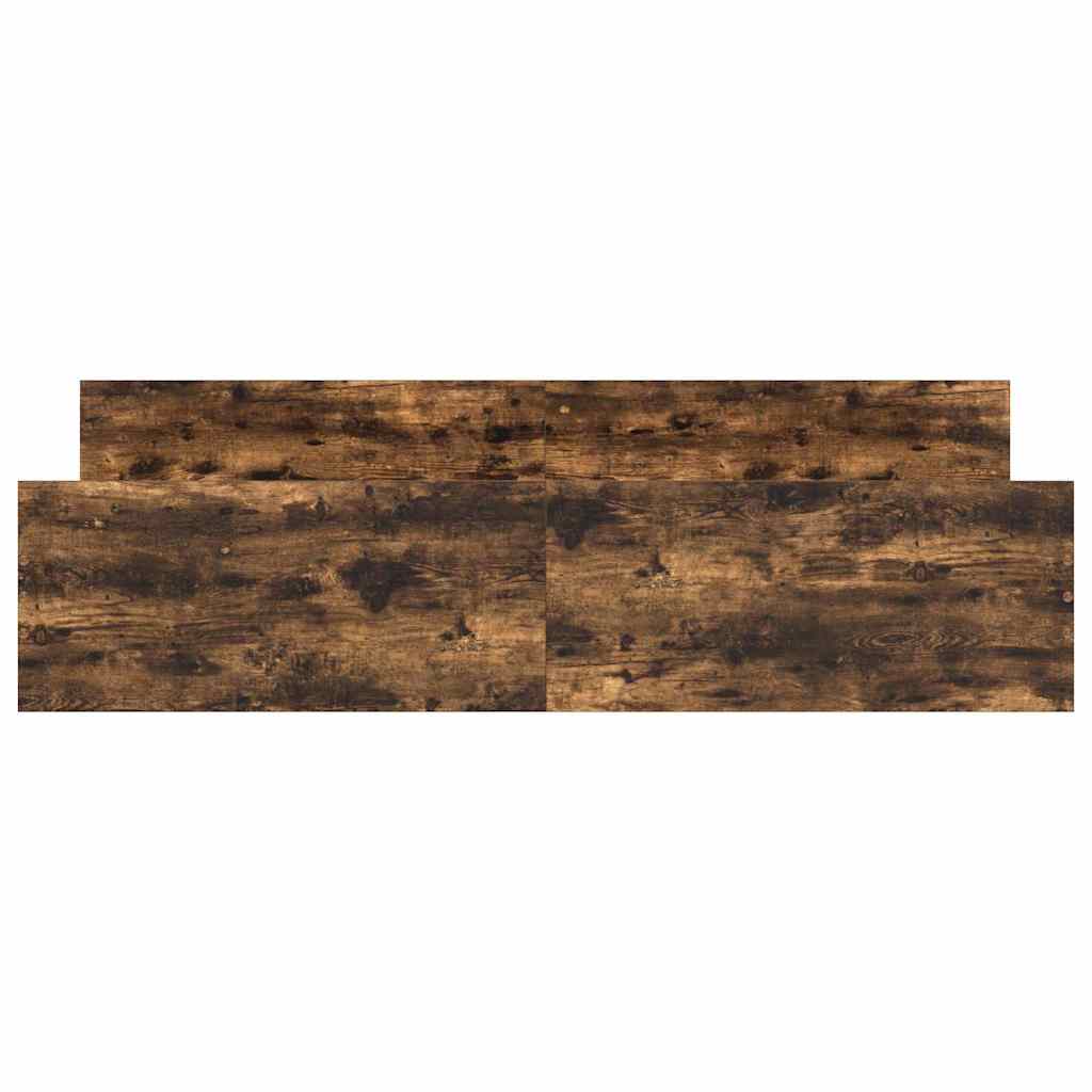 Sengeramme med hode- og fotgavl røkt eik 180x200 cm