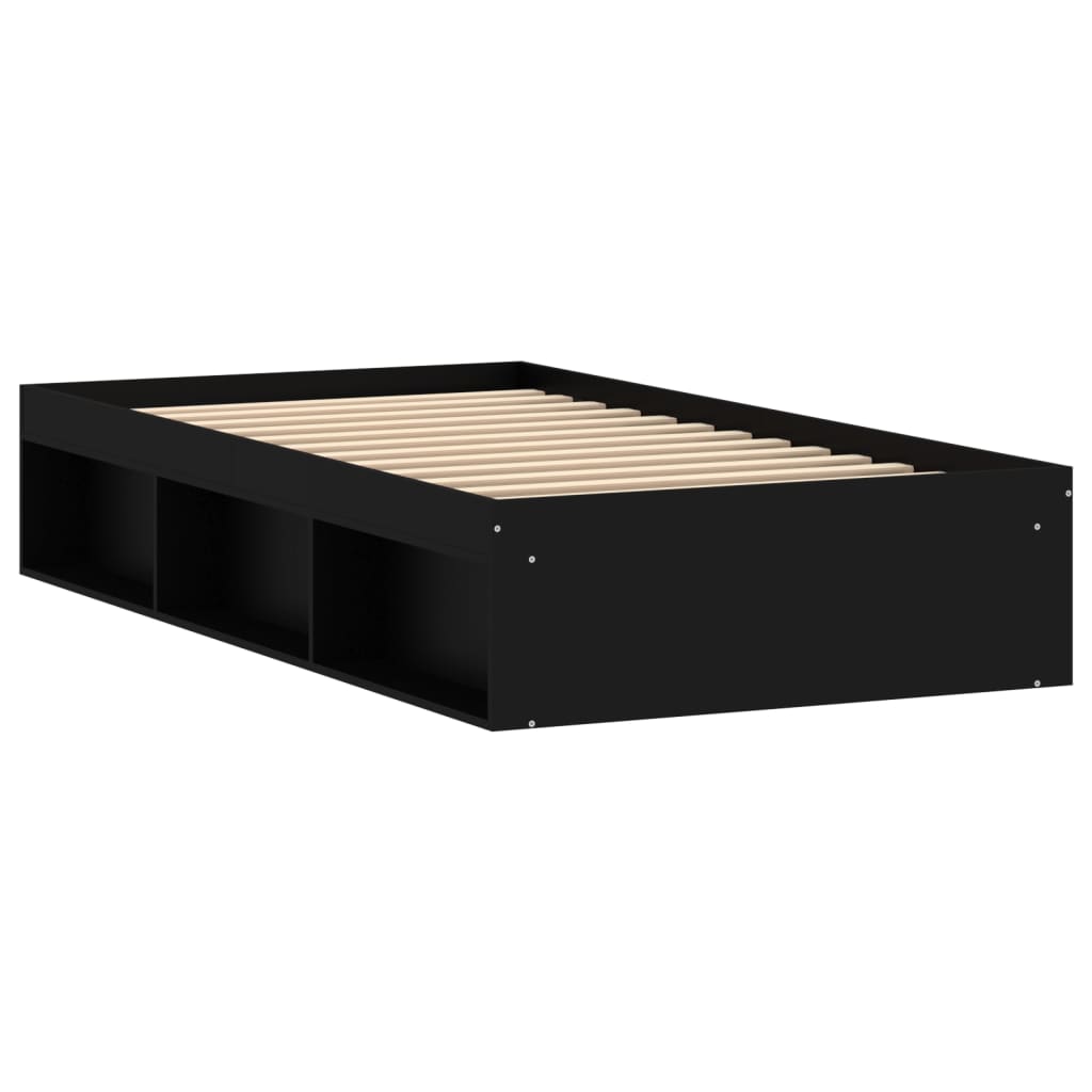 Sengeramme svart 90x200 cm
