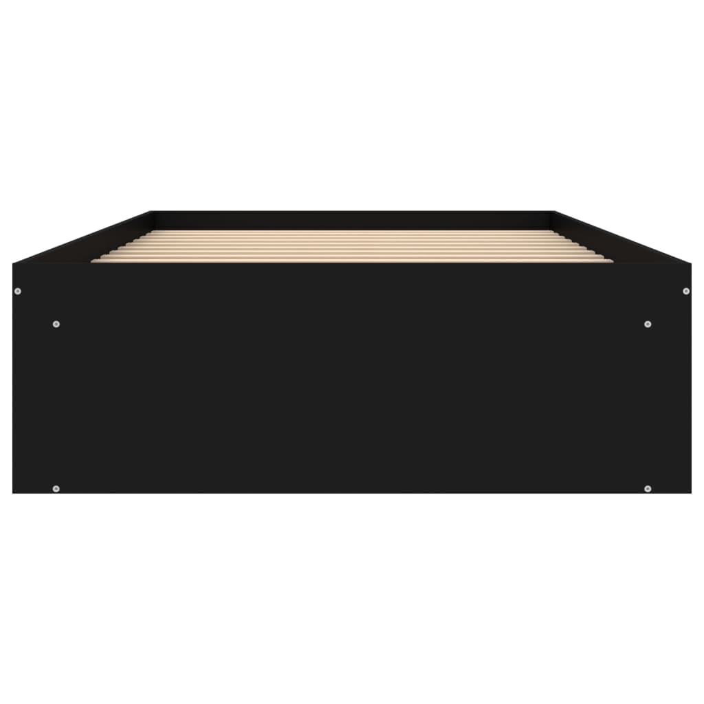 Sengeramme svart 90x200 cm