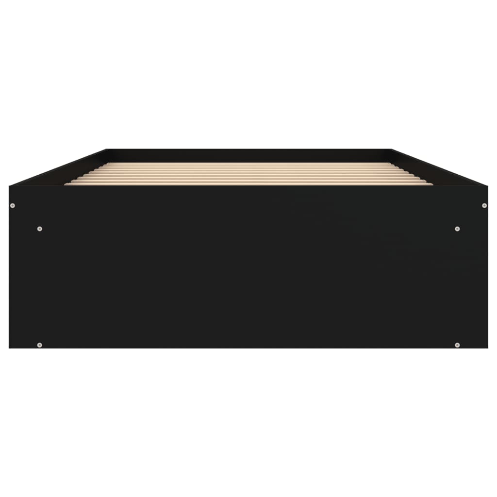 Sengeramme svart 100x200 cm