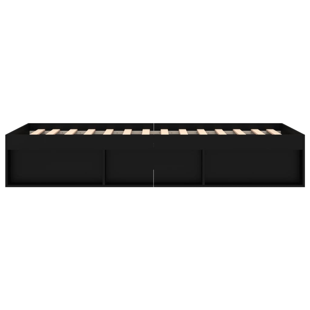 Sengeramme svart 100x200 cm