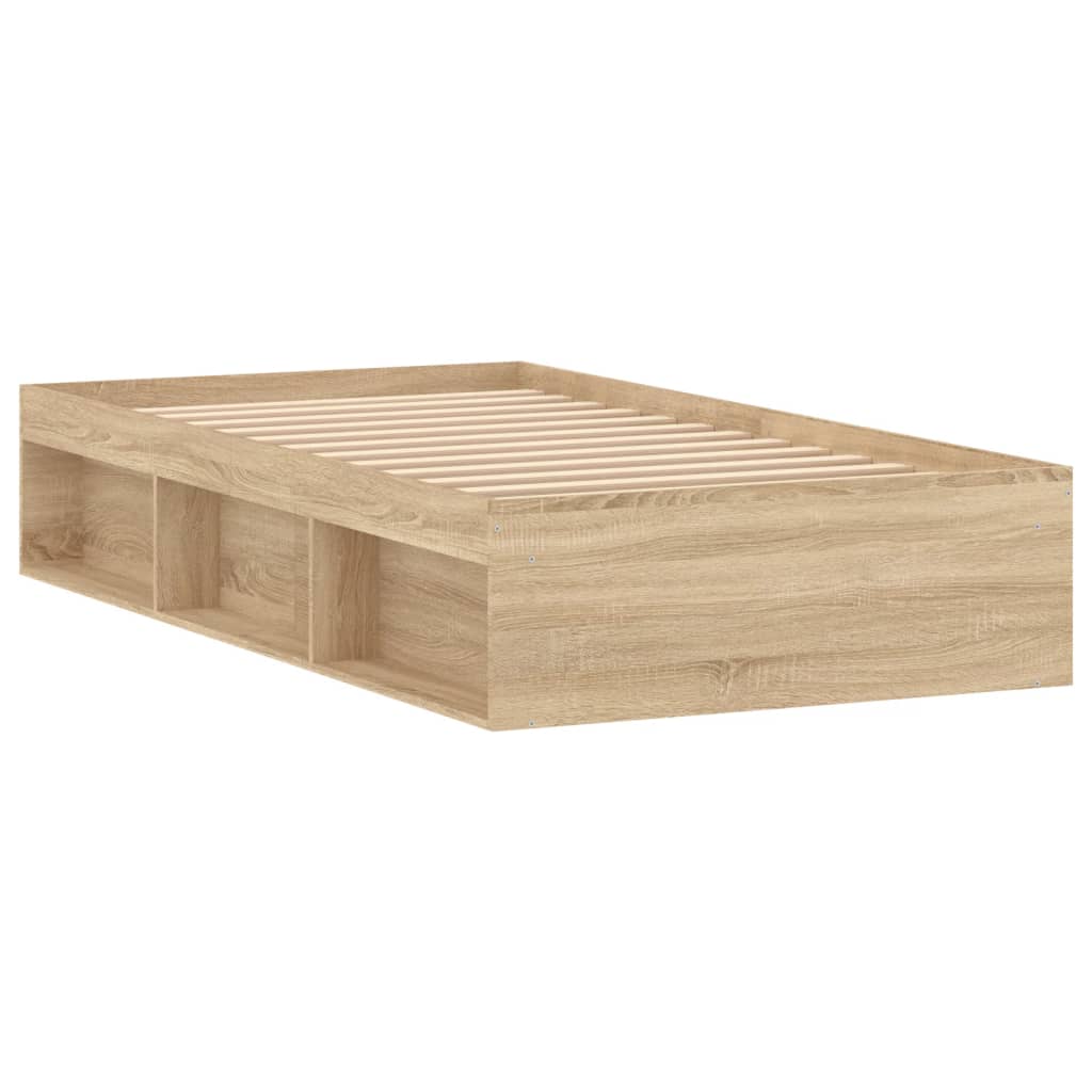 Sengeramme sonoma eik 100x200 cm