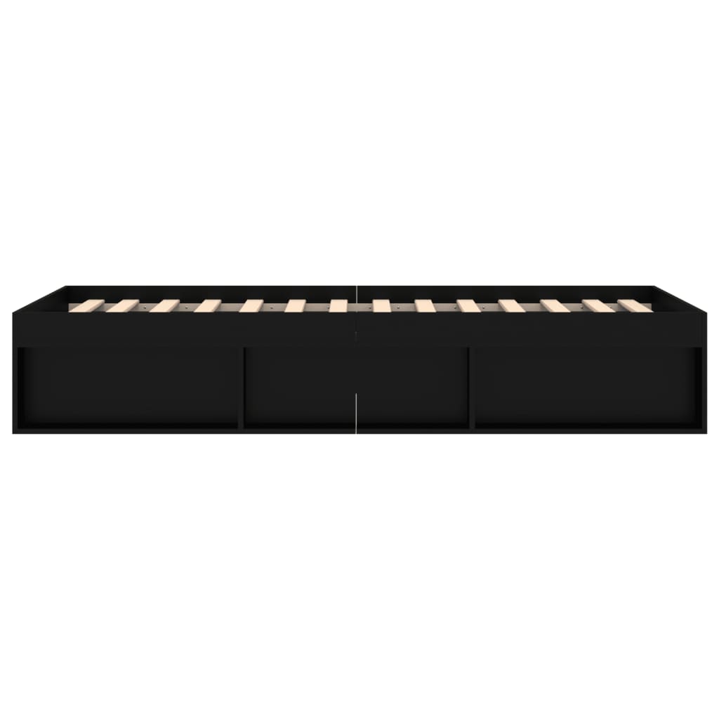 Sengeramme svart 90x190 cm