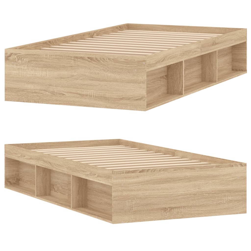 Sengeramme sonoma eik 90x190 cm