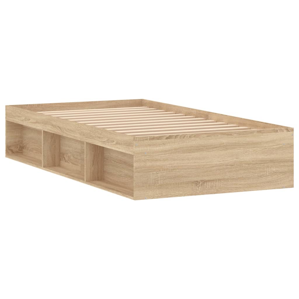 Sengeramme sonoma eik 90x190 cm