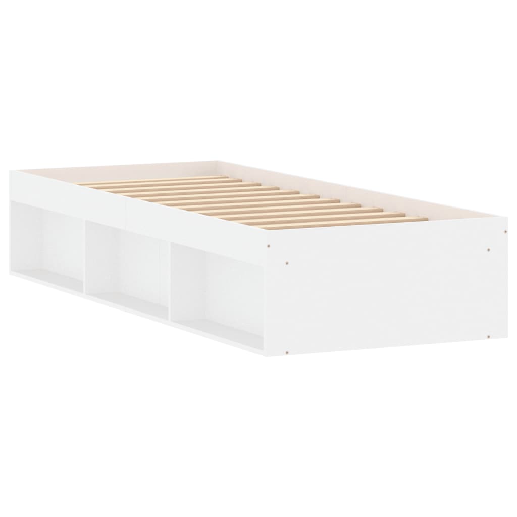 Sengeramme hvit 75x190 cm