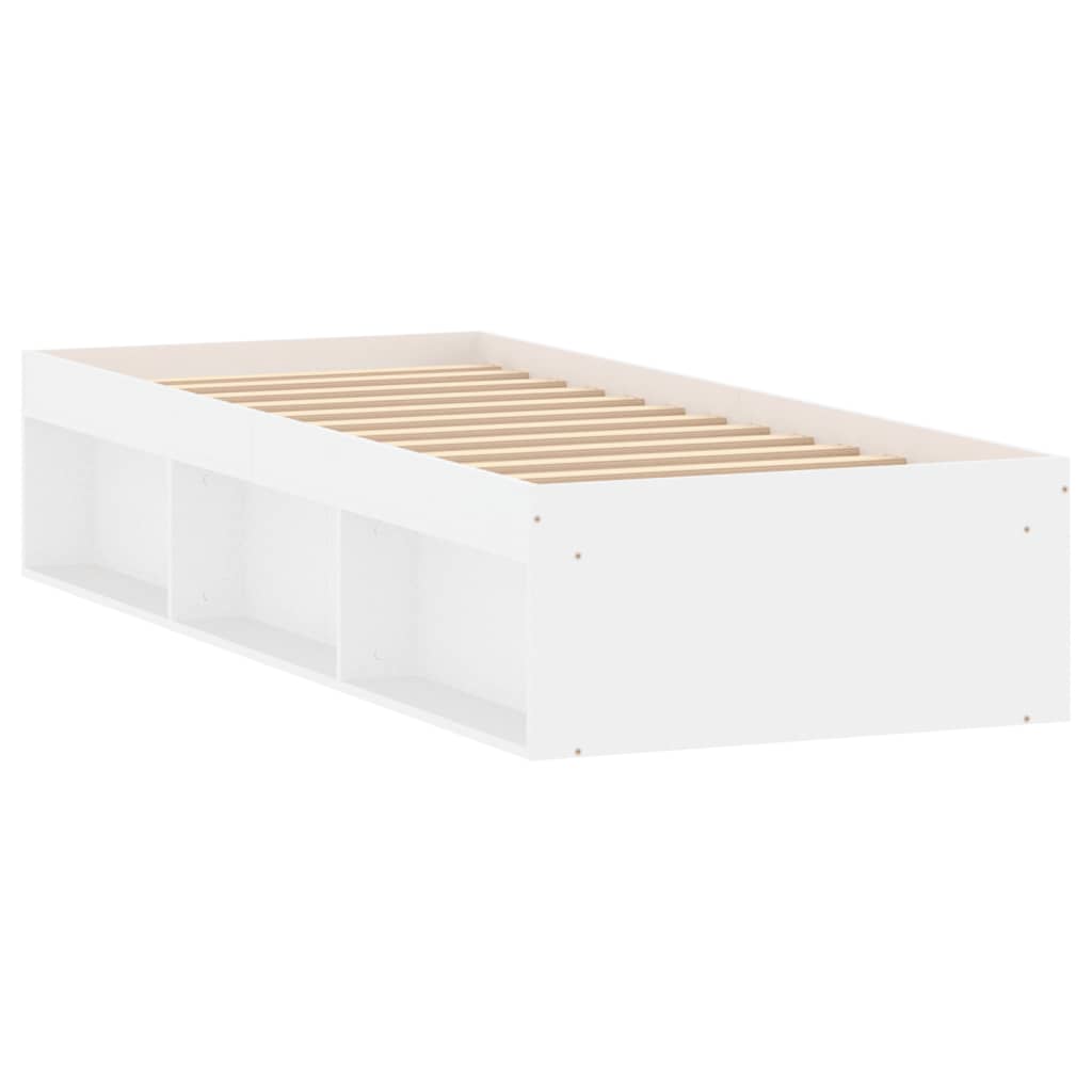 Sengeramme hvit 75x190 cm