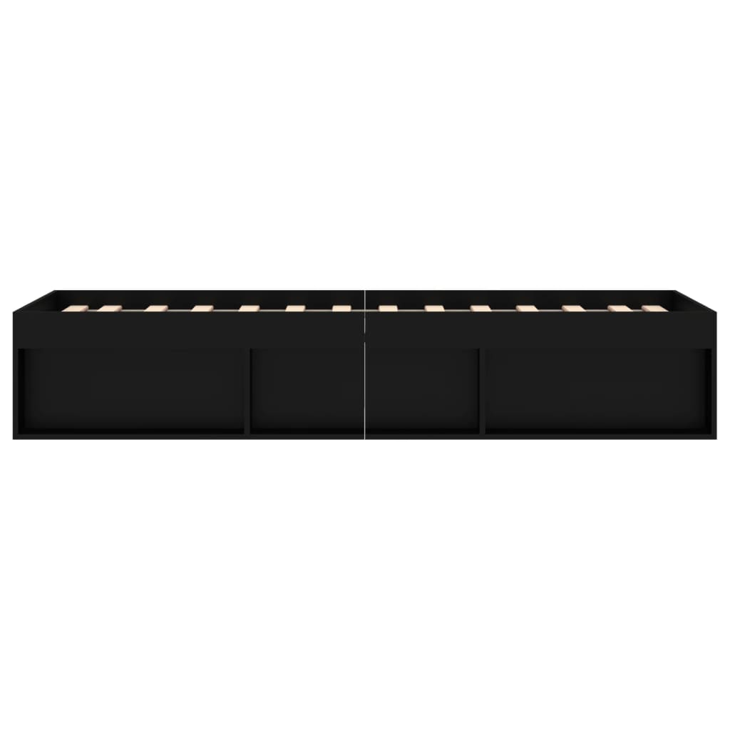 Sengeramme svart 75x190 cm