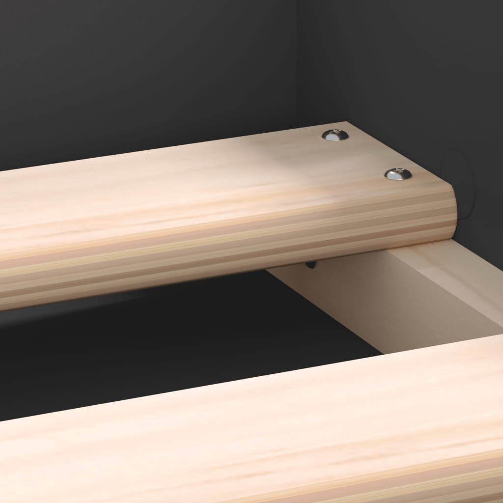 Sengeramme svart 75x190 cm