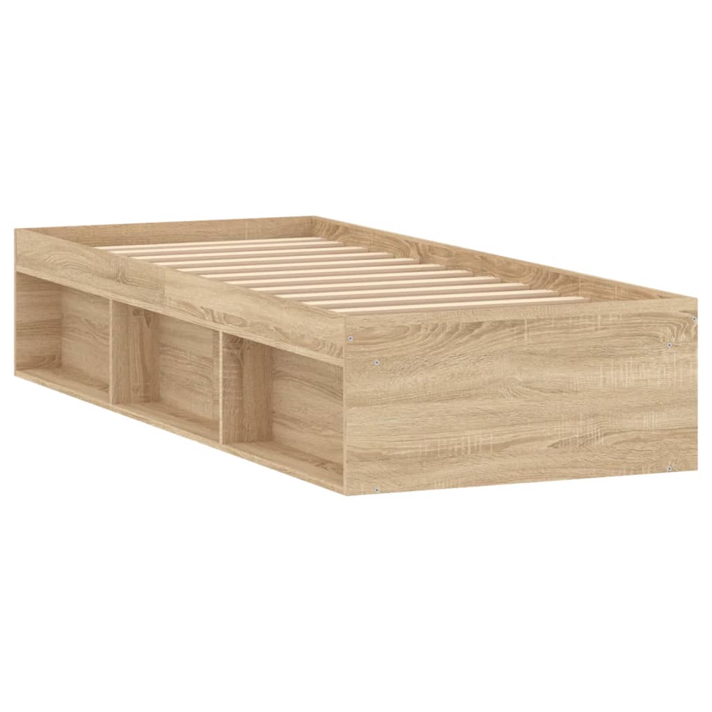 Sengeramme sonoma eik 75x190 cm