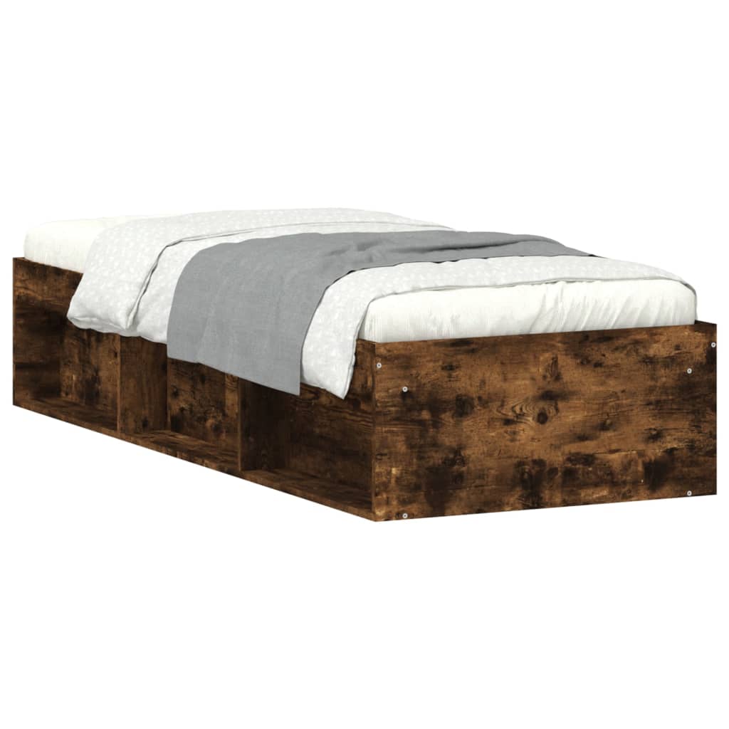 Sengeramme røkt eik 75x190 cm